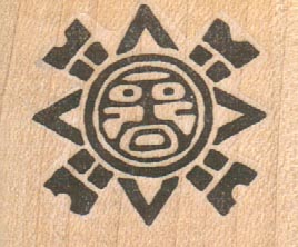 Mayan Symbol 1 1/2 x 1 1/4-0