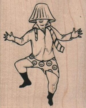 LampShade Party Man 2 3/4 x 3 1/4-0