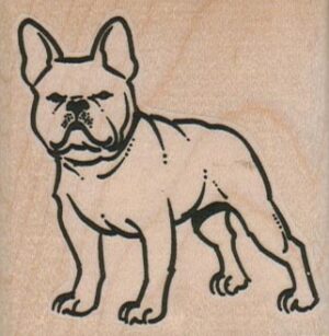 French BullDog Standing 2 1/4 x 2 1/4-0