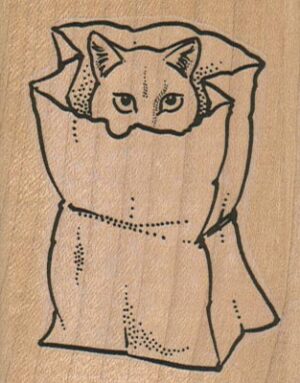 Cat In Bag 2 1/4 x 2 3/4-0