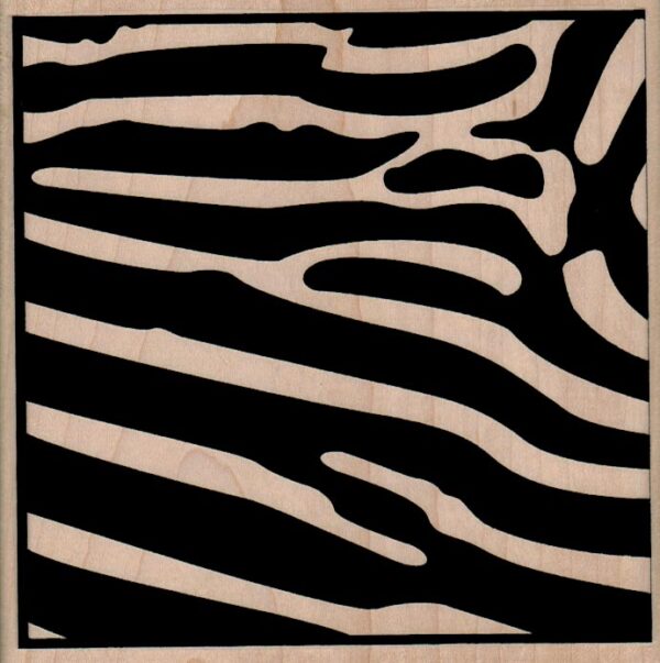Zebra Background 4 3/4 x 4 3/4-0