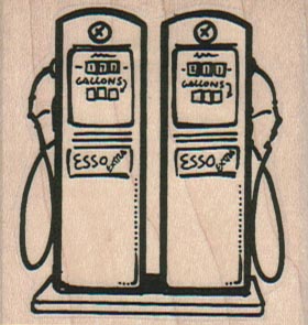 Esso Gas Tanks 2 x 2-0