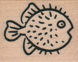 Spiny Fish 1 1/4 x 1 1/4-0