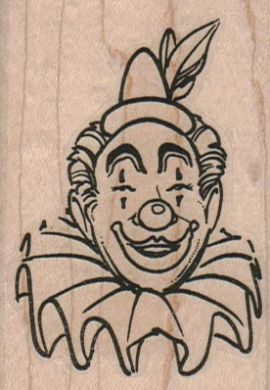 Clown Head 2 x 2 3/4-0