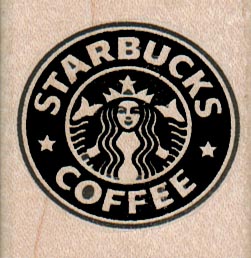 Starbucks Coffee 1 3/4 x 1 3/4-0