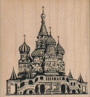 Moscow Churches 3 1/4 x 3 1/2-0