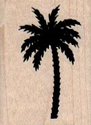 Palm Tree Silhouette 1 x 1 1/4-0