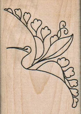 Elegant Bird 1 3/4 x 2 1/2-0