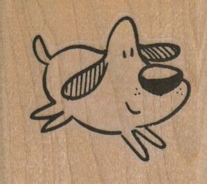 Cartoon Doggie 1 3/4 x 1 1/2-0