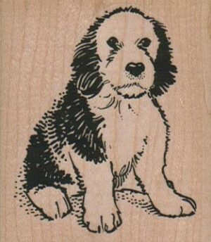 Quizzical Dog 2 1/4 x 2 1/2-0