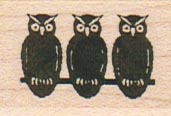 Owl Trio 1 x 1 1/4-0
