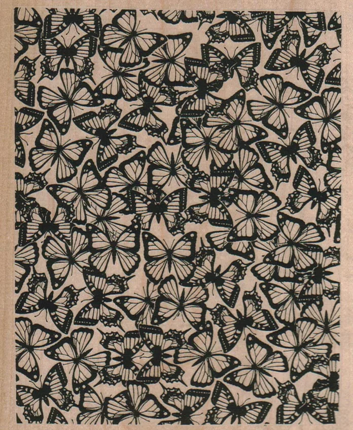 Butterfly Background 5 x 5 3/4-0