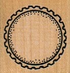 Circle Stamp Frame 1 1/2 x 1 1/2-0