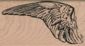 Feathered Wing 2 1/4 x 4-0