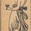 Lady With Drink 1 1/4 x 2 3/4-0
