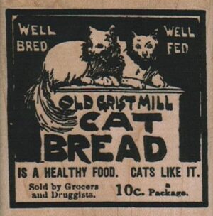 Cat Bread 2 1/2 x 2 1/2-0