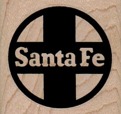 Santa Fe Logo 1 3/4 x 1 3/4-0