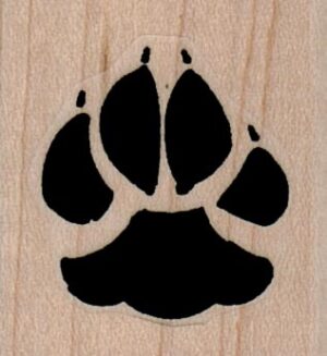 PawPrint 1 1/4 x 1 1/4-0