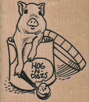 Hog N Dazs Pig 2 1/4 x 2 1/2-0