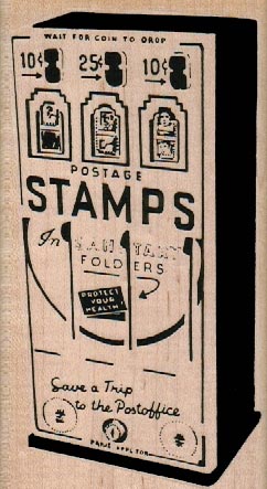 Stamp Dispenser/Large 2 1/2 x 4 1/2-0