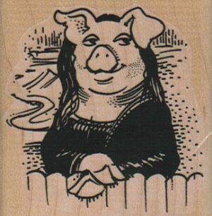 Mona Pig 2 1/4 x 2 1/4-0