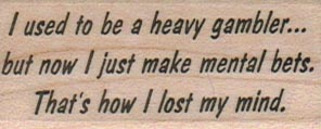 I Used To Be A Heavy 1 x 2-0