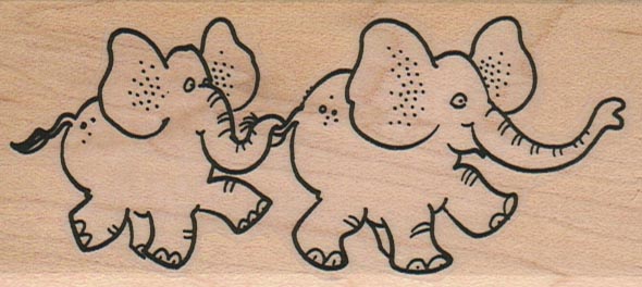 Elephant Pals 2 x 4-0