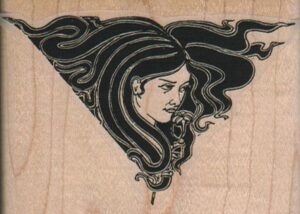 Art Nouveau Face 3 x 2 1/4-0