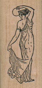 Greek Lady Holding Dress 1 x 2-0