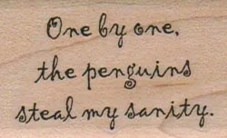 One By One The Penguins 1 1/4 x 1 3/4-0
