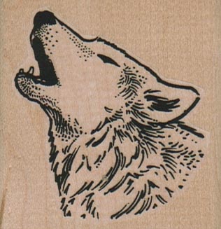 Howling Wolf 2 1/4 x 2 1/4-0