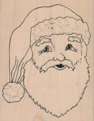 Santa Face 3 x 3 3/4-0