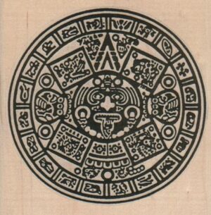 Aztec Calendar (Large) 3 1/4 x 3 1/4-0