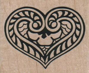 Tooled Heart 2 3/4 x 2 1/4-0