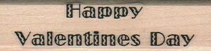 Happy Valentine's Day Open 3/4 x 2 3/4-0