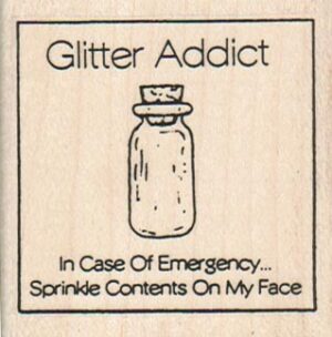 Glitter Addict 2 1/4 x 2 1/4-0