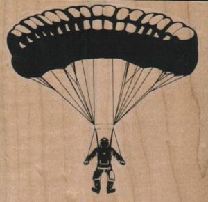 Parachuter 3 1/4 x 3-0