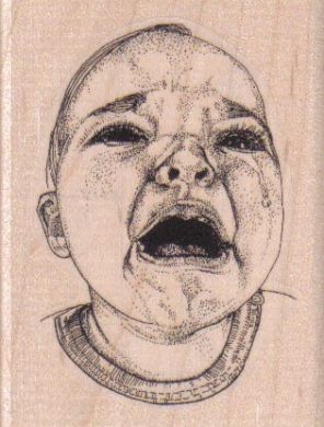 Crying Baby 2 1/4 x 2 3/4-0