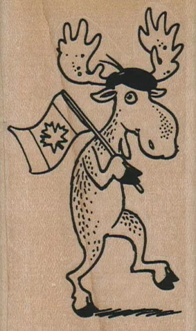 Canadian Moose 2 x 3 1/4-0