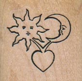 Sun Moon Heart 1 1/4 x 1 1/4-0