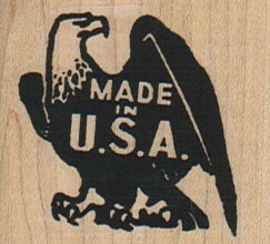 Made In U.S.A. Eagle 1 3/4 x 1 1/2-0