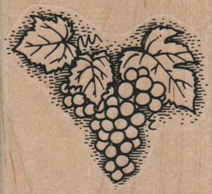 Grapes And Leaves 2 1/2 x 2 1/4-0