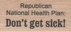 Republican National Health Plan 1 1/4 x 2-0
