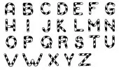 Christmas Alphabet (Unmounted)-0