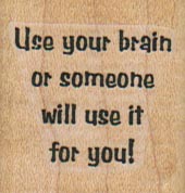 Use Your Brain 1 1/4 x 1 1/4-0