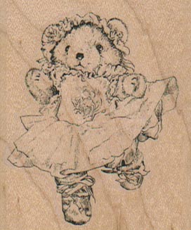 Bear Ballerina/Small 2 x 2 1/4-0
