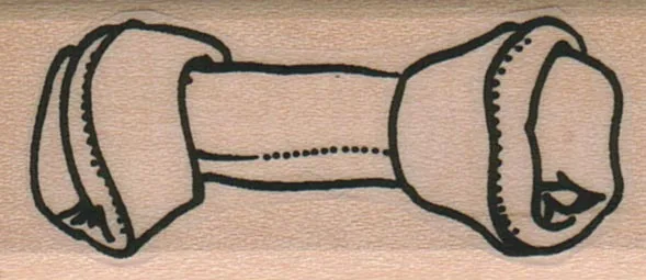 Rawhide Dog Bone 1 x 2-0