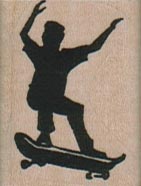 Skateboarder 1 1/4 x 1 1/2-0