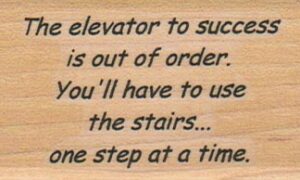 The Elevator To Success 1 1/2 x 2 1/4-0