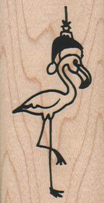 Flamingo Santa 1 1/2 x 2 3/4-0